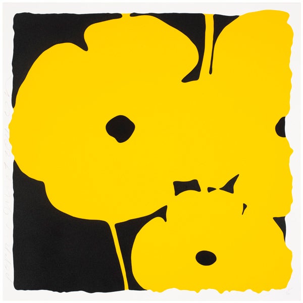 Poppies, June 7, 2011 (Yellow) - Print by Donald Sultan