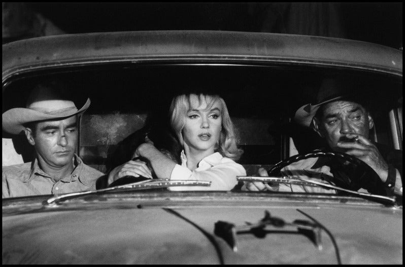 Erich Hartmann Marilyn Monroe Filming A Scene From The Misfits