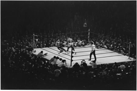 Muhammad Ali vs Joe Frazier, New York City, 1971 - Elliott Erwitt