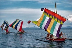 Vintage Boats on the Sulu Sea, Philippines, 1985 - Steve McCurry (Colour Photography)