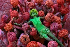 Holi Festival, Rajasthan, India, 1996  - Steve McCurry (Colour Photography)