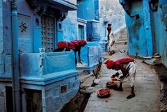 Vintage Jodhpur Fruit Vendor, Jodhpur, India, 1996 - Steve McCurry (Colour Photography)