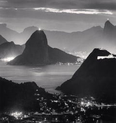 Night Lights, Rio de Janeiro, Brazil, 2009  - Michael Kenna (Black and White)