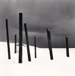 Sette posti nella neve, Rumoi, Hokkaido, Giappone, 2004  - Michael Kenna