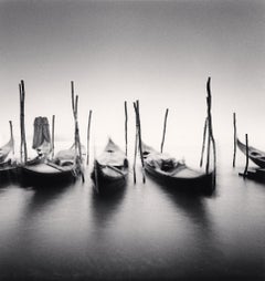 Vintage Six Gondolas, Giardini ex Reali, Venice, Italy, 1980 - Michael Kenna 