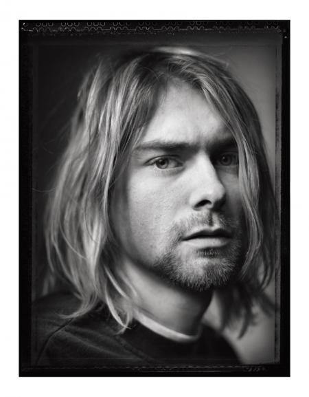 Mark Seliger Portrait Photograph - Kurt Cobain, Kalamazoo, Michigan, 1993