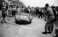 ASTON MARTIN VICTORY, SHELBY, MOSS AND DAVID BROWN, LE MANS, 1959