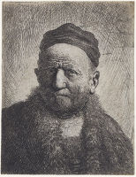 MAN WEARING A CLOSE CAP: BUST (THE ARTIST'S FATHER)