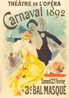 Antique Theatre De L'Opera- Carnaval 1892