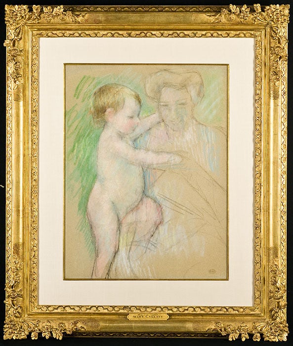 Mere Et Enfant - Art by Mary Cassatt