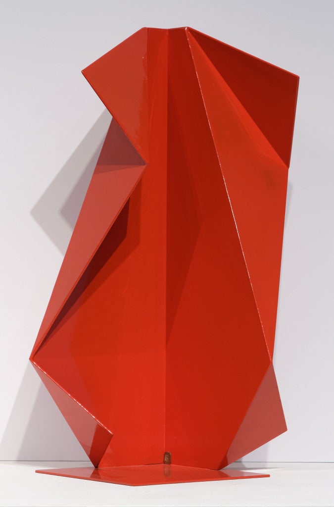 Betty Gold - Powder-coated steel, Sculpture at 1stdibs