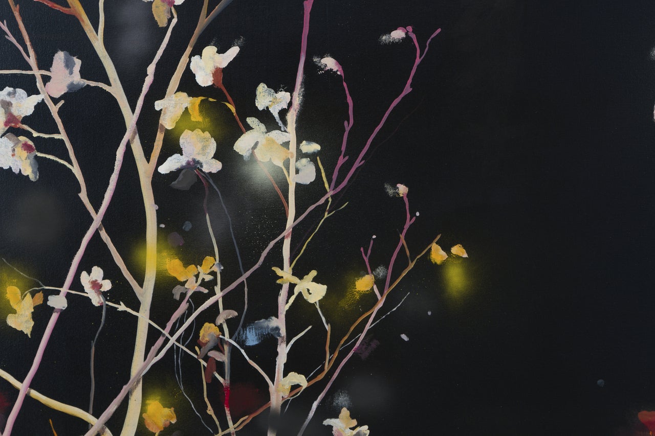 Outside: San Fernando Night 2 - Painting by Andrew Taylor