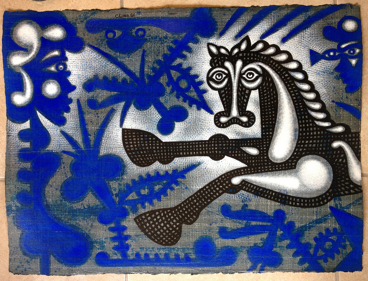 Animal Painting de Carlos Luna - Sin título