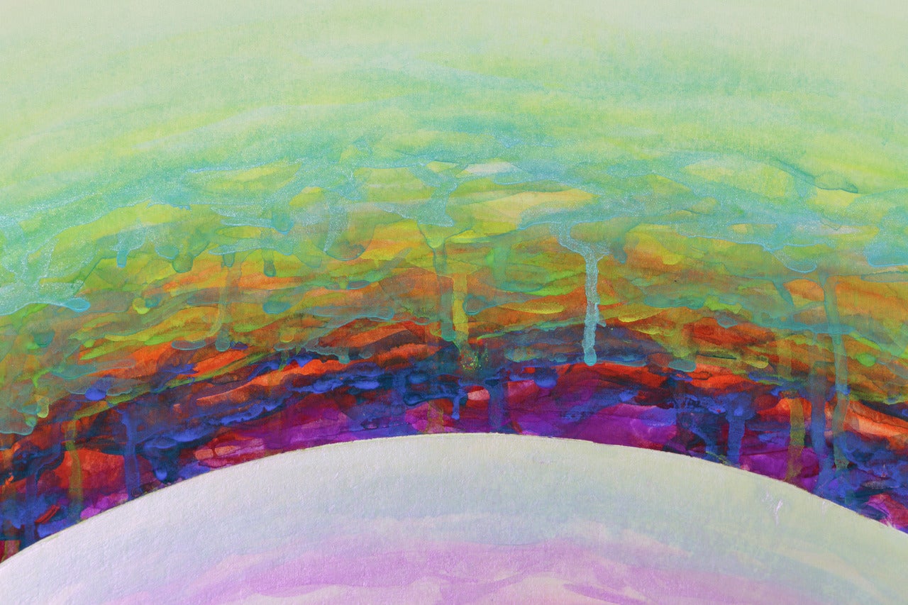Sphere II - Contemporary Painting by Shingo Francis