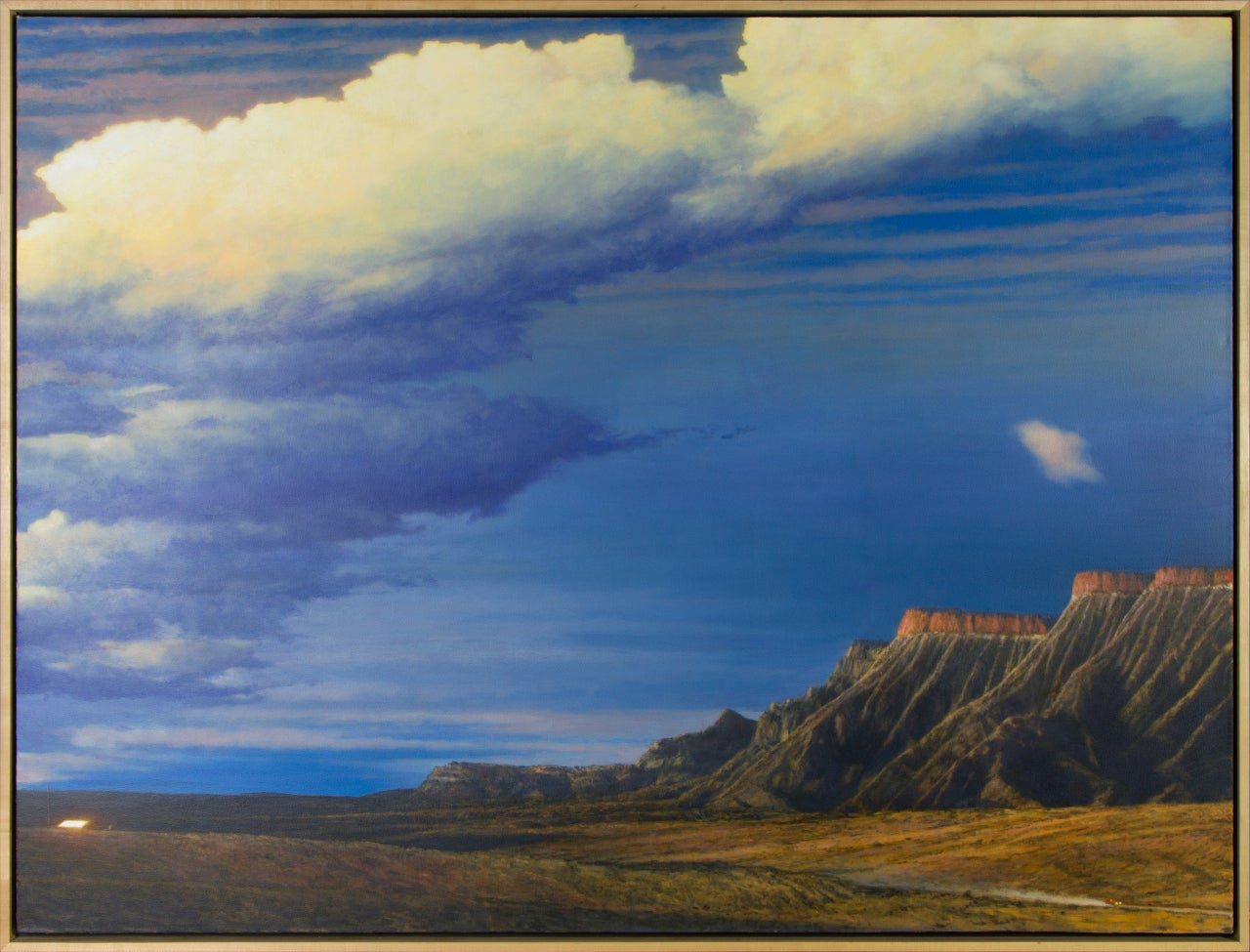 William Glen Crooks Landscape Painting - The Powers That Be