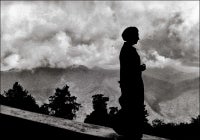 Indira Gandhi on the Himalayas, Shimla