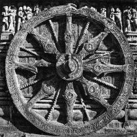 Stone Wheel Set in the Surya Temple, Konark
