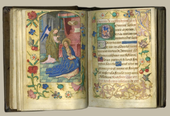 In Latin and French, illuminated manuscript on parchment
Belgium, Ghent or Bruges, dated 1503
15 large miniatures and 5 small miniatures by Jean Markant (active Bruges and Lille, 1489-1532/1534)
Of capital importance for the history of miniature