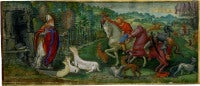 Miracle of the Deer of Saint Bassiano - Master B.F. (active in Lombardy, c. 1490 - c.1545)