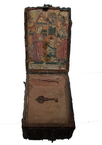 medieval nativity art