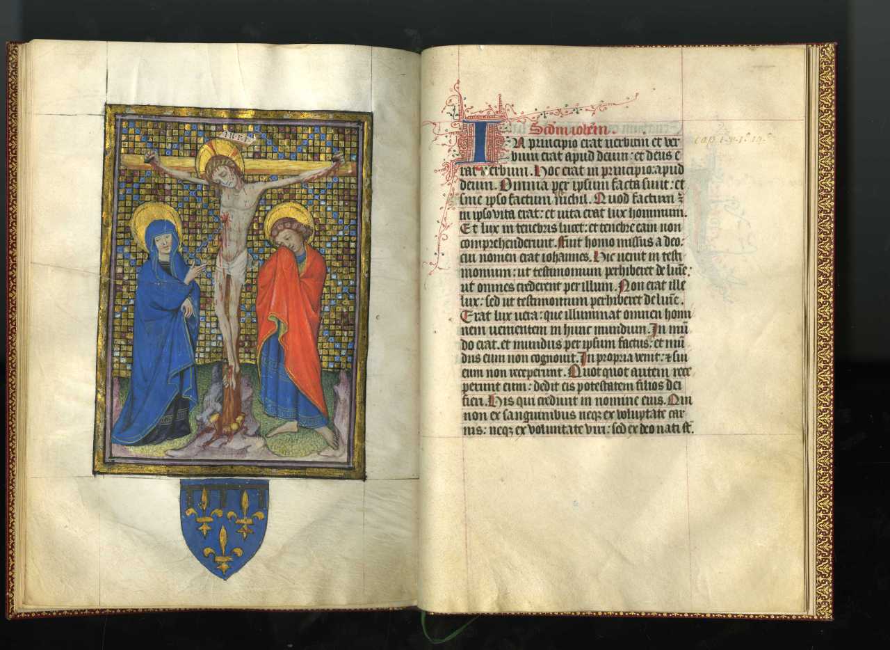 Calendar and Gospel Sequences (from a Guildbook?) - Art by Illuminated Manuscripts