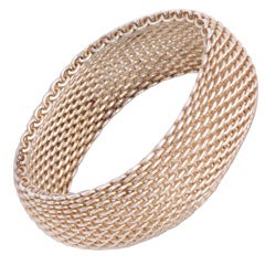 TIFFANY Silver Mesh Bracelet TIFFANY Silver Mesh Bracelet