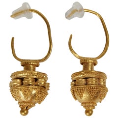 Antique Gold Earrings