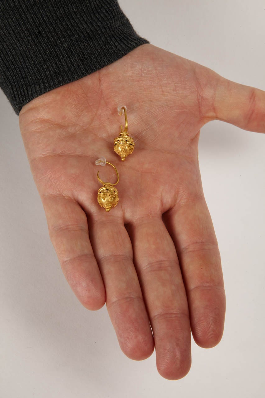 Women's Antique Gold Earrings