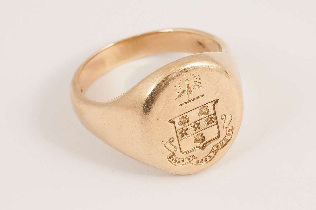 Men's Tiffany & Co. Gold Signet Ring