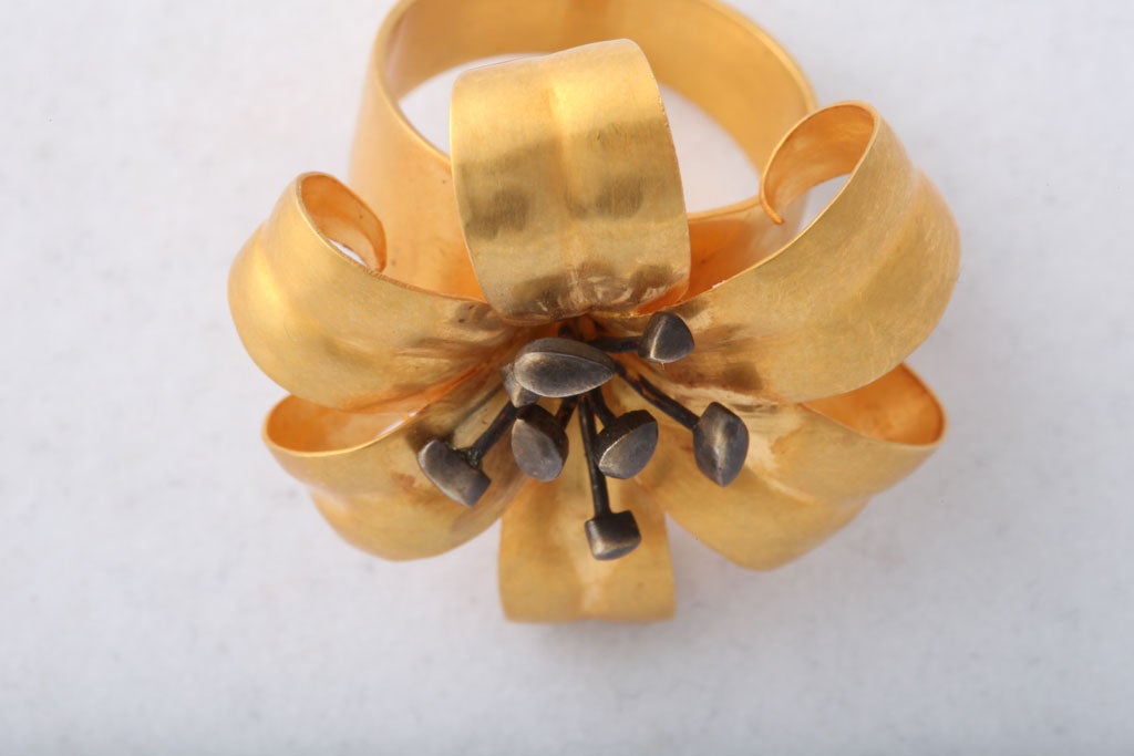 Lily Flower Ring For Sale 2
