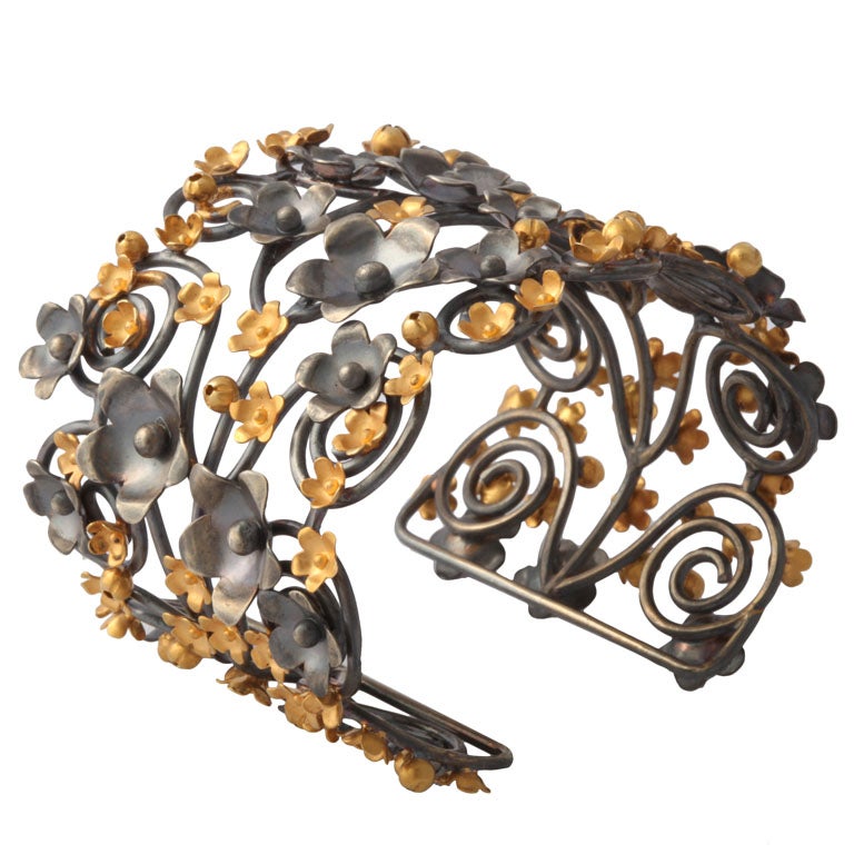 Flower Vine Cuff