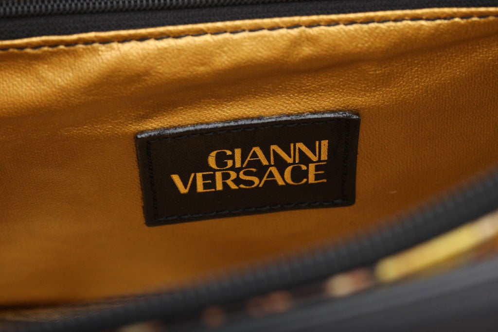 Gianni Versace Baroque Print Bag 2