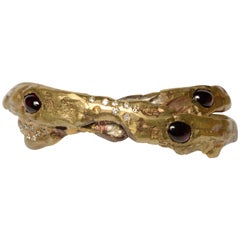 Vintage Luigi Scialanga Golden Bracelet