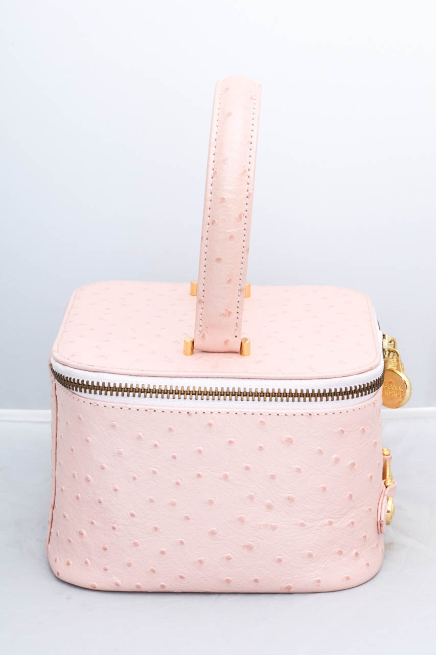 versace ostrich handbag