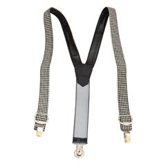 Young Versace Rare Suspenders with Medusa Motifs 10