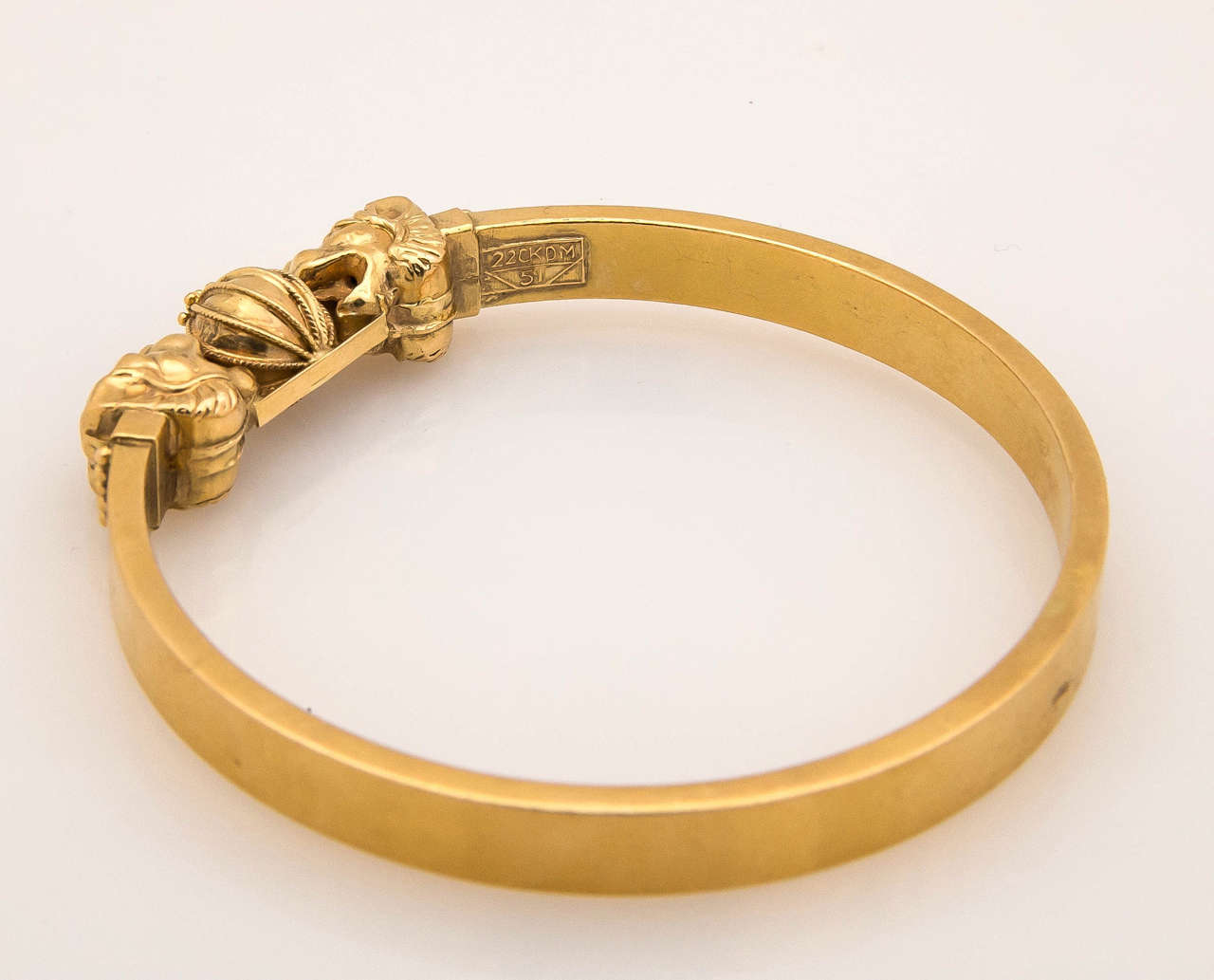 Pair of Antique Gold Bangles 2