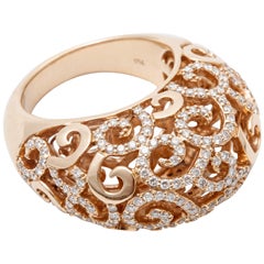 Rose Gold Diamond Ring