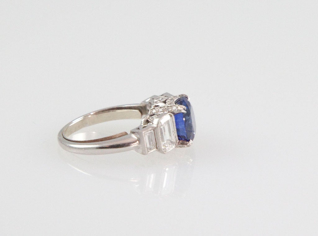 ceylon sapphire diamond ring