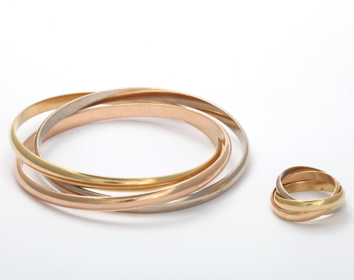Trinity Bracelet by Cartier 2
