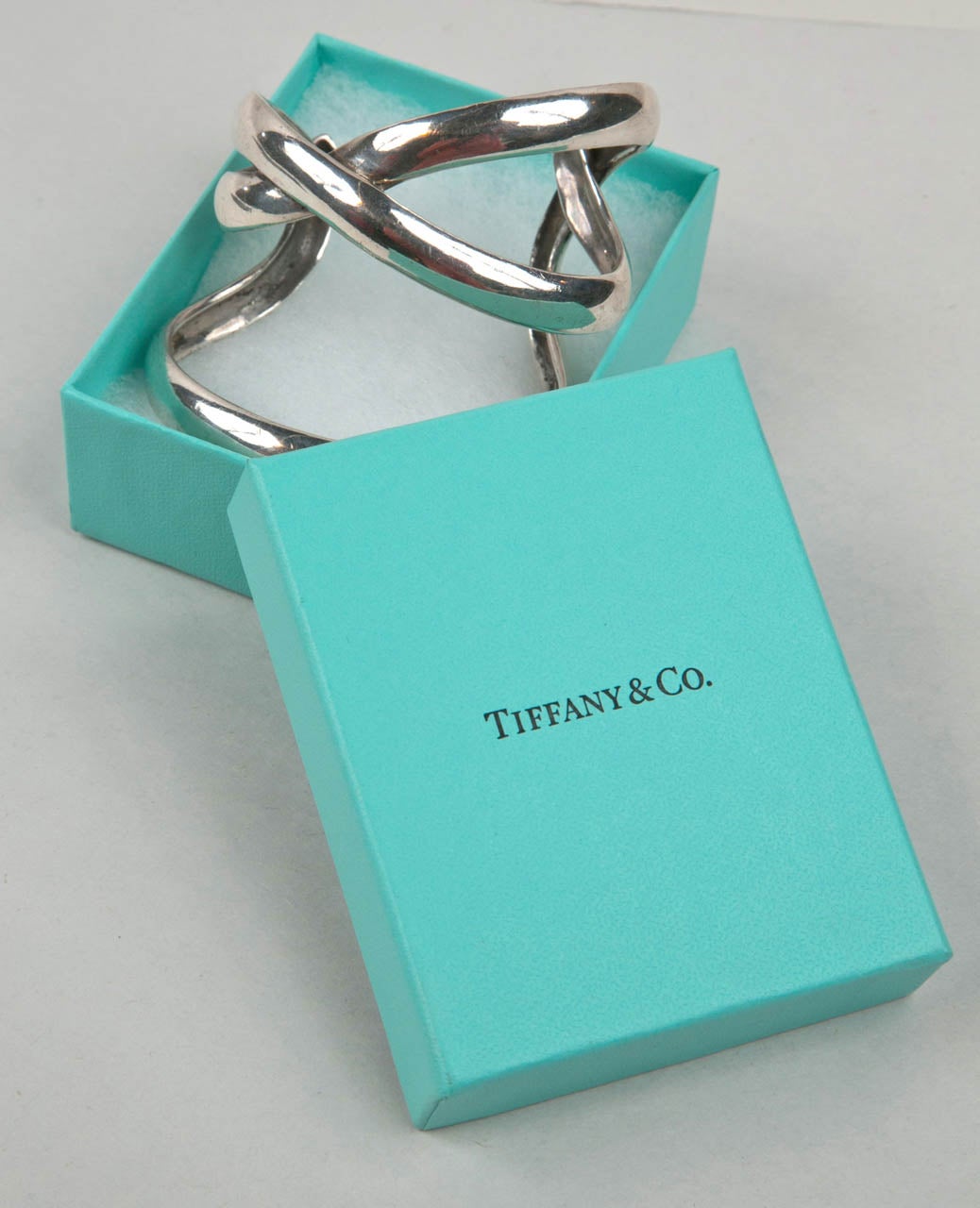 Women's Tiffany Sterling Silver Cuff Bracelet Presented by Carol Marks