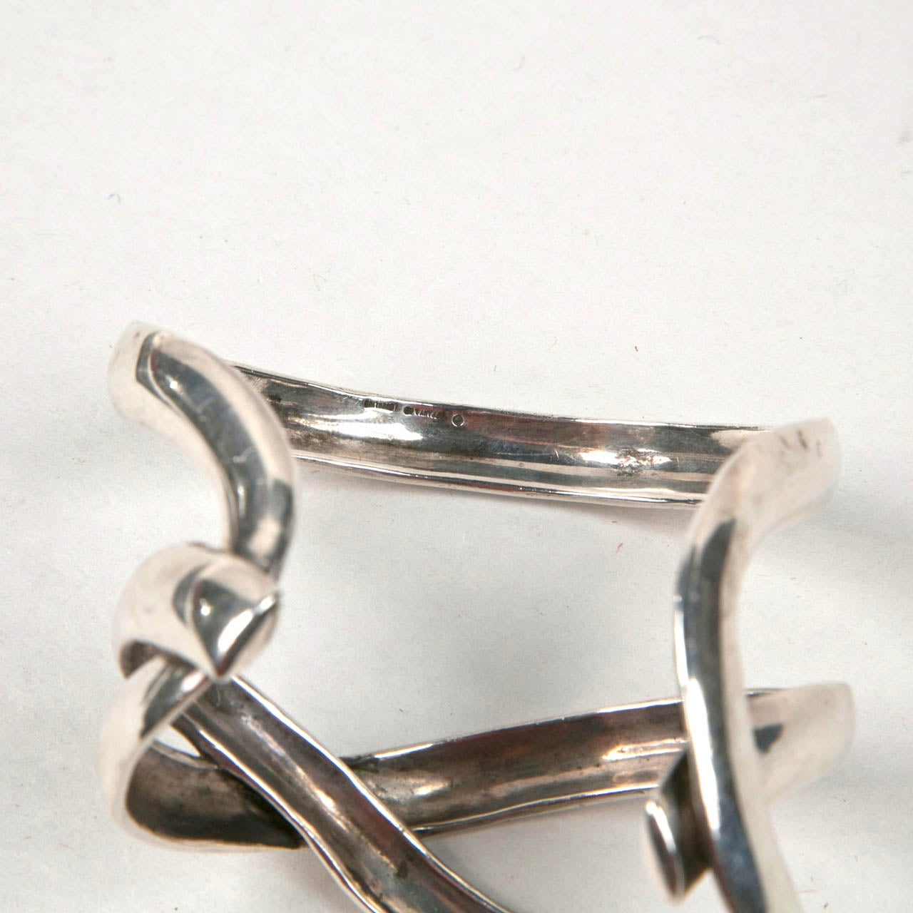 Tiffany Sterling Silver Cuff Bracelet Presented by Carol Marks In Excellent Condition In St.amford, CT
