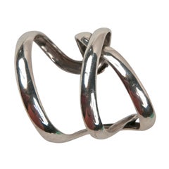 Tiffany Sterling Silber Manschettenarmband Präsentiert von Carol Marks