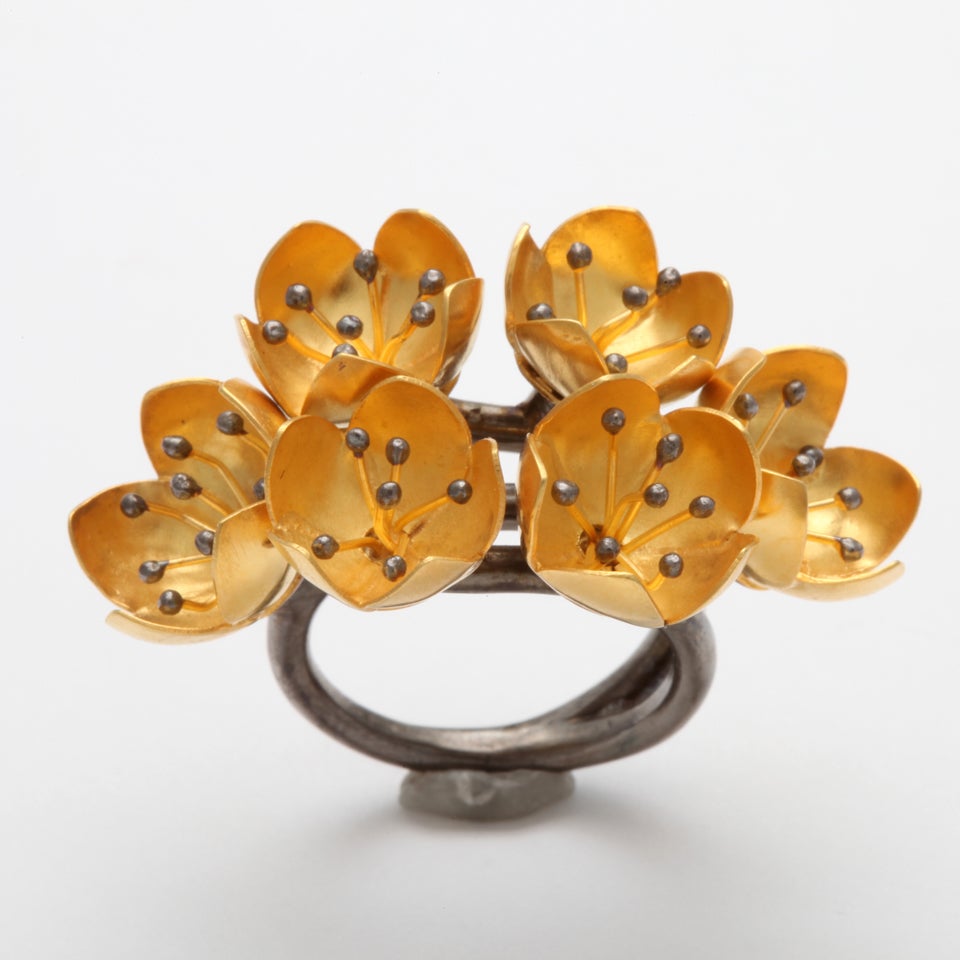Buttercup Flower Ring