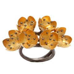 Buttercup Flower Ring