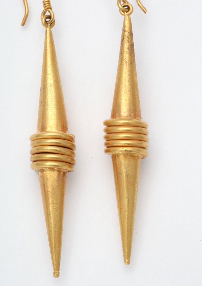 Contemporary Spring Earrings