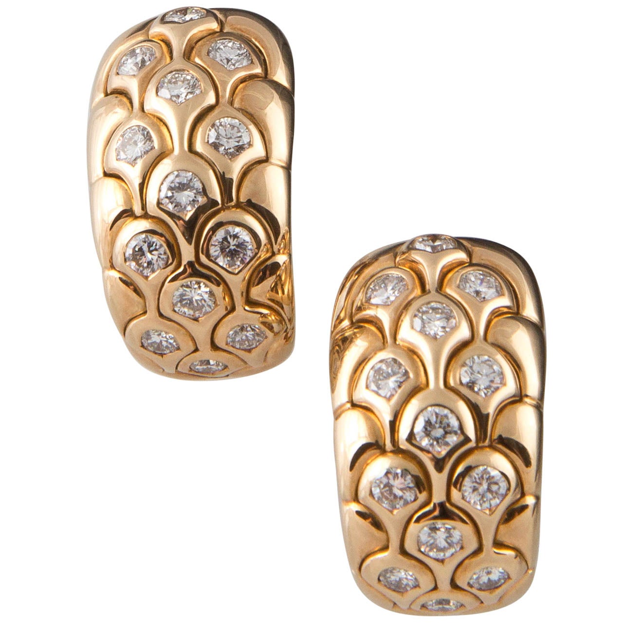 Marina B Diamond Roxan Earrings For Sale