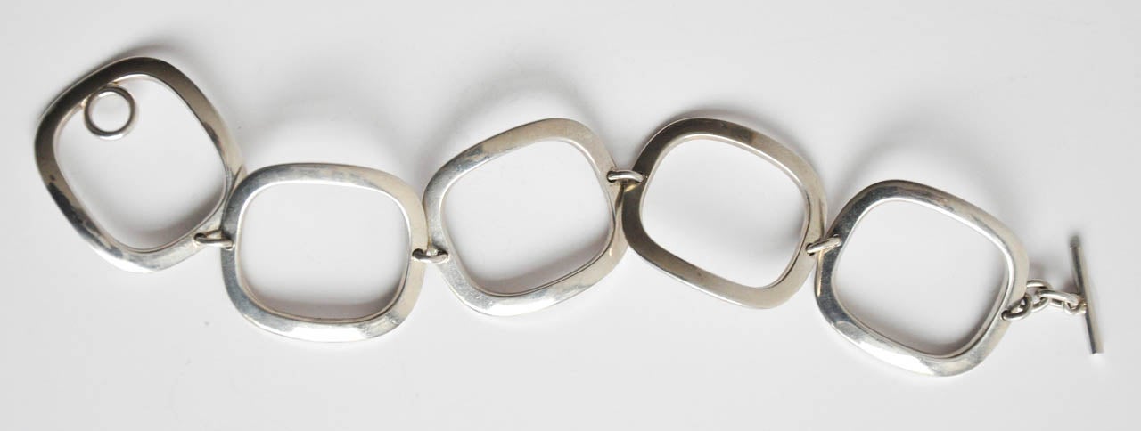 George Jensen Sterling Silver Link Bracelet