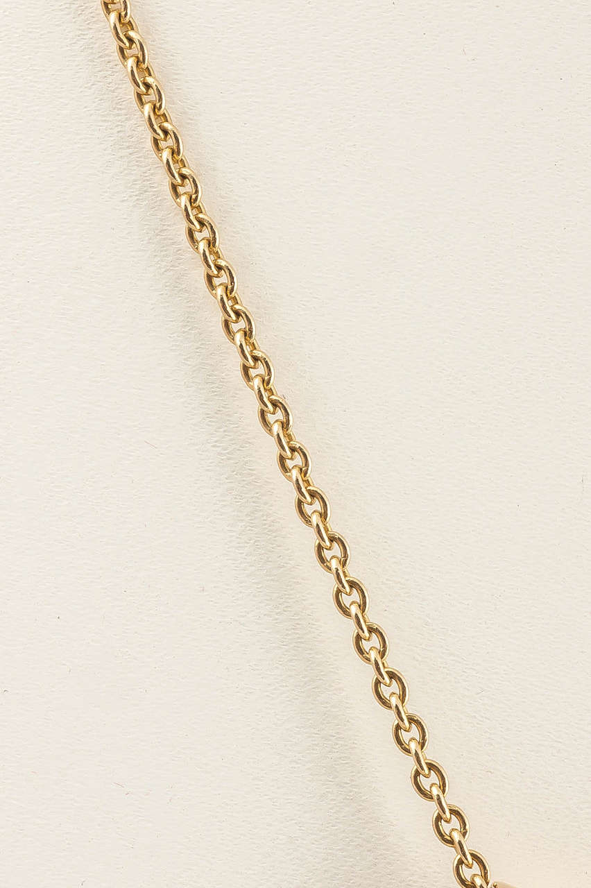 Lapis Triangle Polki Diamond Necklace