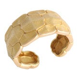 Fred Gold Turtle-Shell Cuff Bracelet