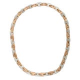 Retro Hermès Interlocking Link Necklace